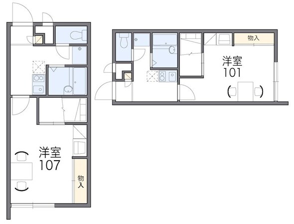 美原Iの物件間取画像